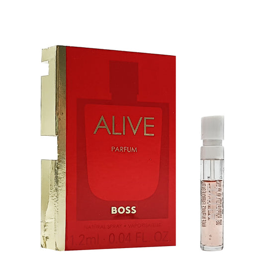 HUGO BOSS ALIVE PARFUM Spray Sample 1.2ml