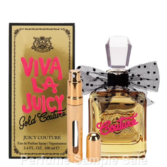 Juicy Couture Viva La Juicy Gold Couture Eau de Parfum 12ml Sample in Big Travel Atomiser Spray