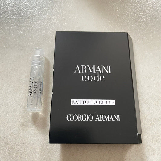 Giorgio Armani Code Eau De Toilette Spray Sample 1.2ml