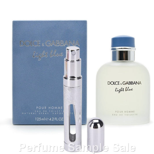 Dolce & Gabbana Light Blue Pour Homme Eau de Toilette 12ml Sample in Big Travel Atomiser Spray