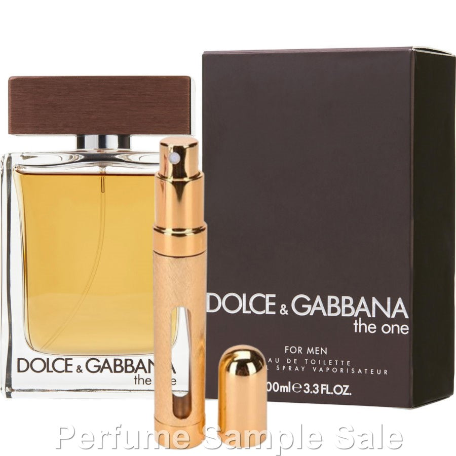 Dolce & Gabbana The One for Men Eau de Toilette 12ml Sample in Big Travel Atomiser Spray