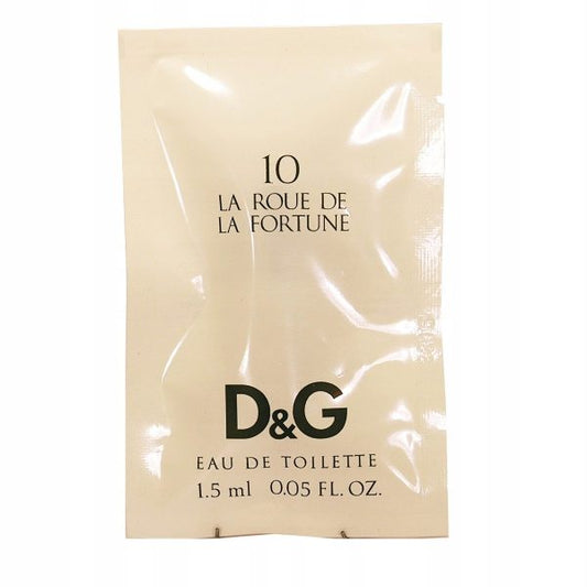 Dolce & Gabbana La Roue de La Fortune 10 Eau de Toilette Spray Sample 1.5ml