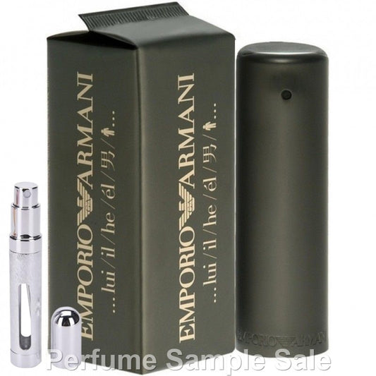 Emporio Armani He Eau de Toilette 12ml Sample in Big Travel Atomiser Spray