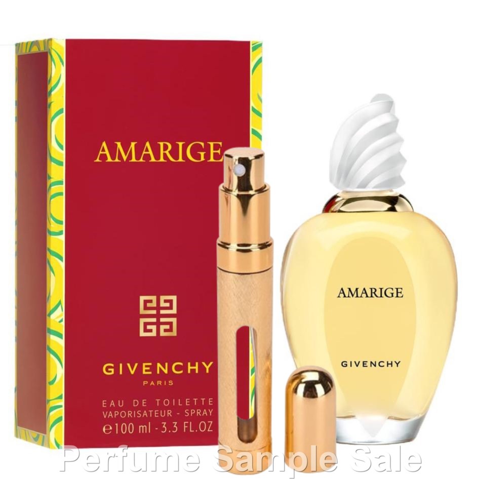 Givenchy Amarige Eau de Toilette 12ml Sample in Big Travel Atomiser Spray