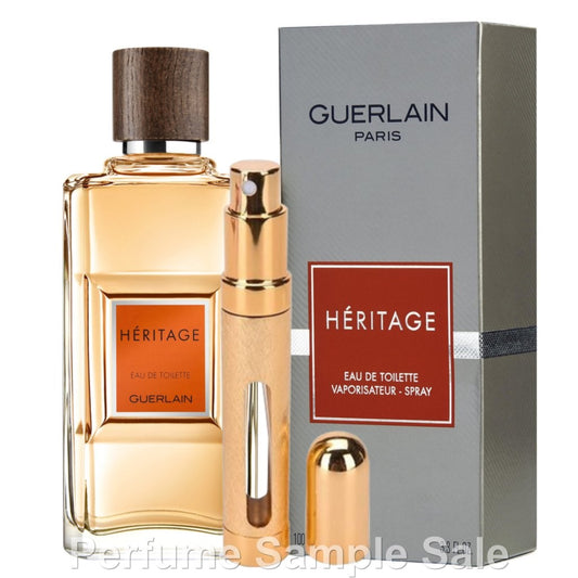 Guerlain Heritage Eau de Toilette 12ml Sample in Big Travel Atomiser Spray