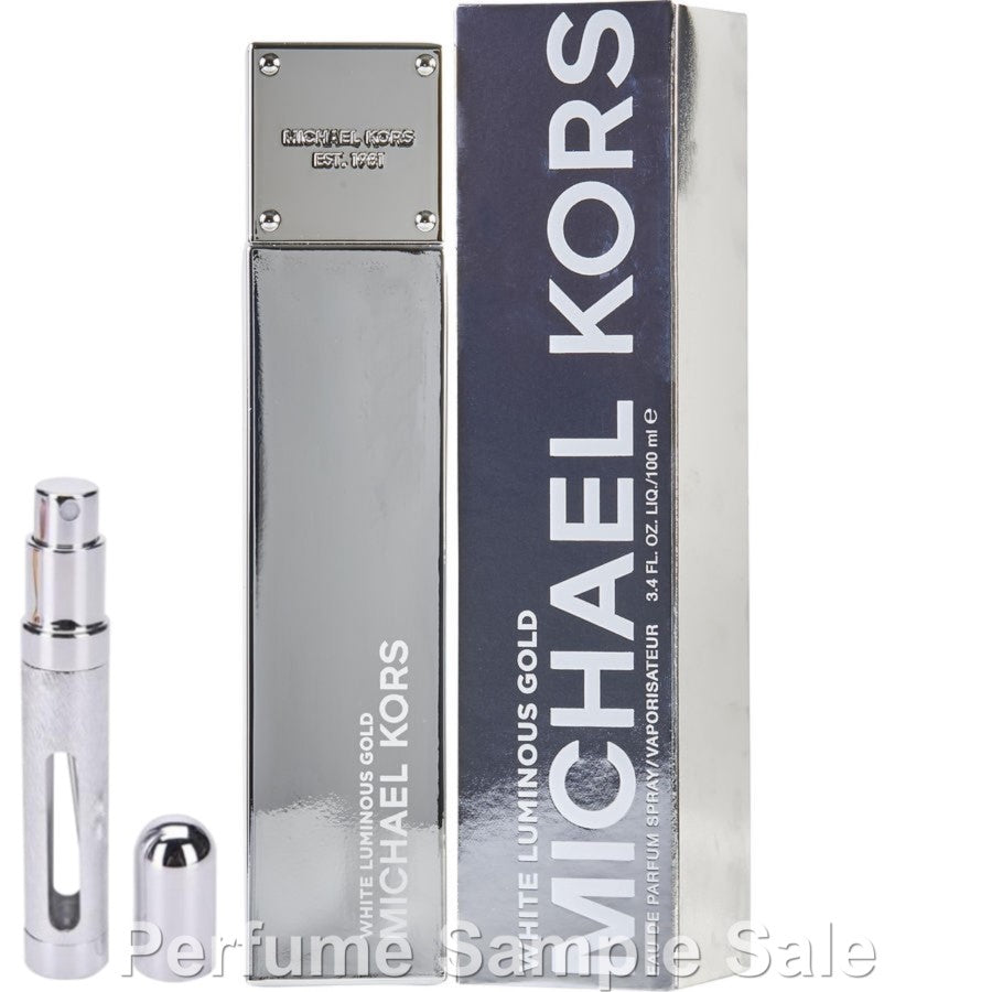 Michael Kors White Luminous Gold Eau de Parfum 12ml Sample in Big Travel Atomiser Spray