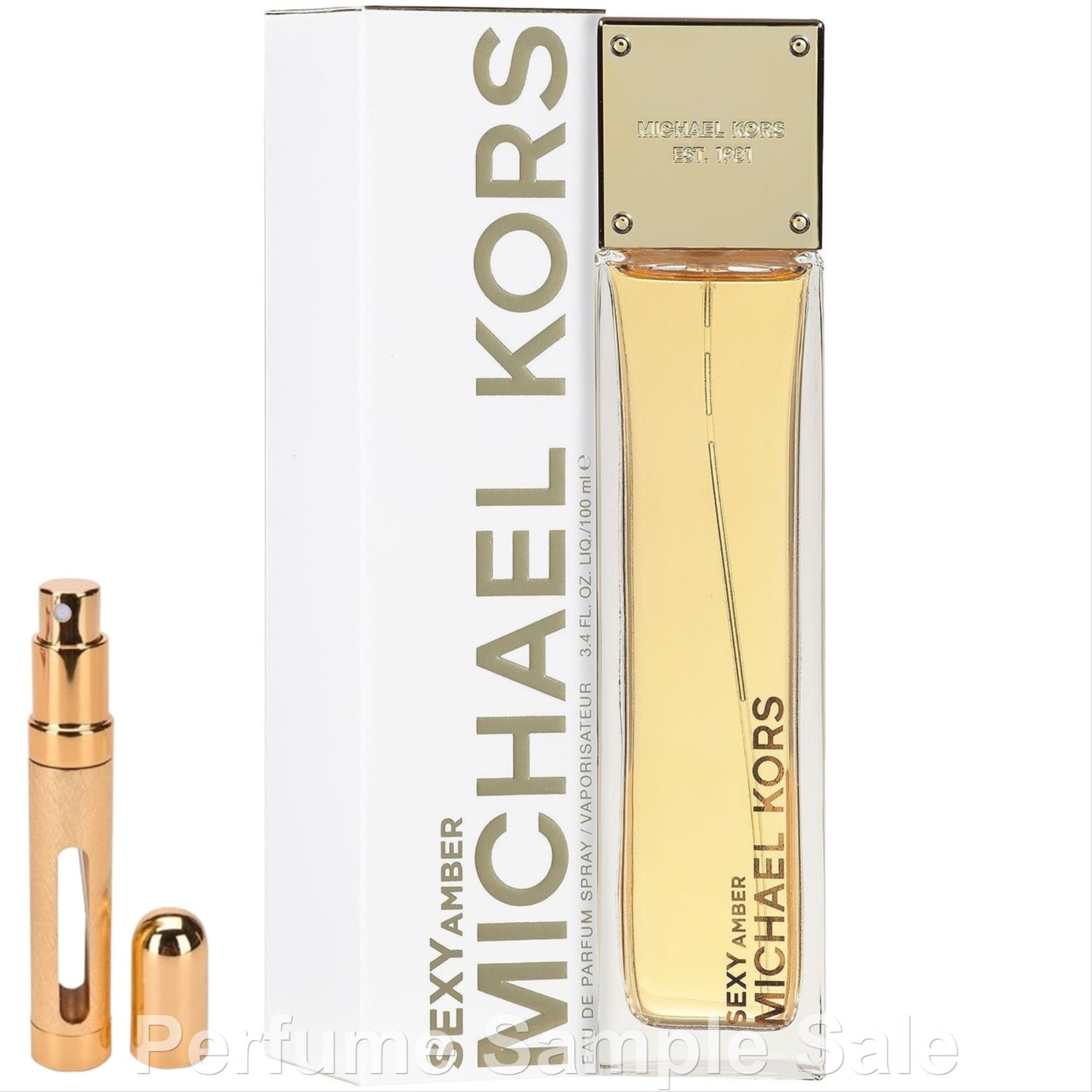 Michael Kors Sexy Amber Eau de Parfum 12ml Sample in Big Travel Atomiser Spray