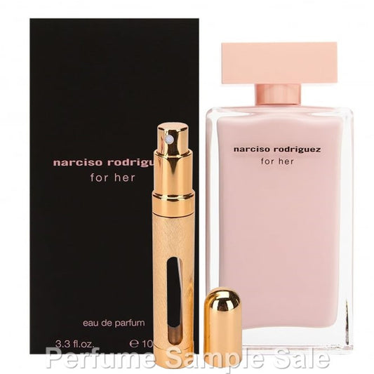 Narciso Rodriguez for Her Eau de Parfum 12ml Sample in Big Travel Atomiser Spray