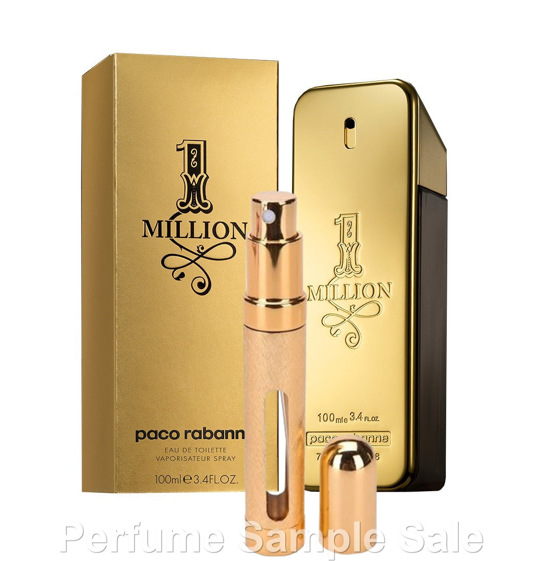 Paco Rabanne One Million Eau de Toilette 12ml Sample in Big Travel Atomiser Spray