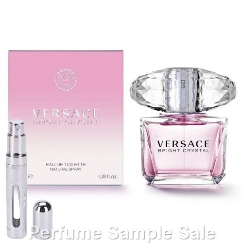 Versace Bright Crystal Eau de Toilette 12ml Sample in Big Travel Atomiser Spray