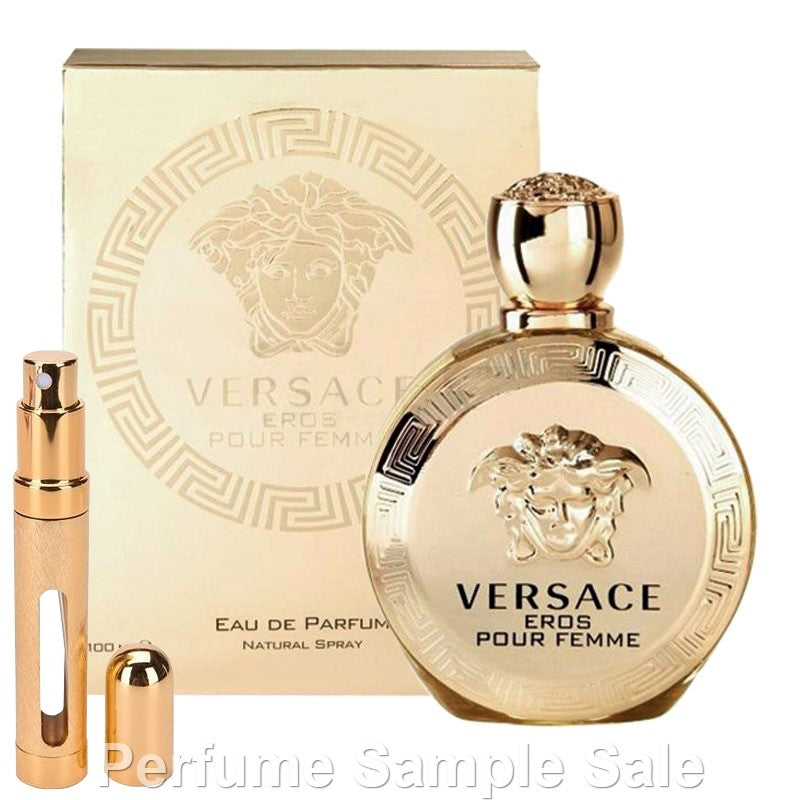 Versace Eros Pour Femme Eau de Parfum 12ml Sample in Big Travel Atomiser Spray